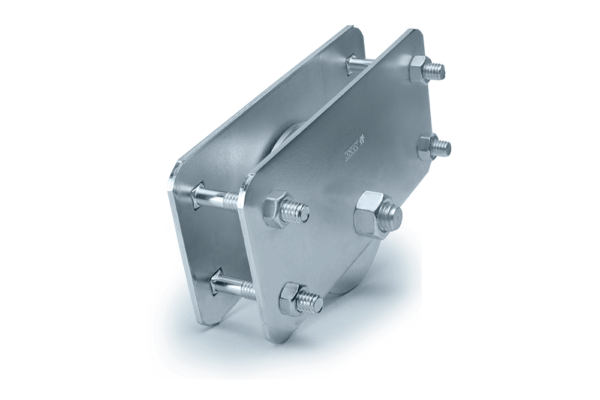 ROLDANA CANAL (REDONDO) EM AÇO 1020 COM SUPORTE LATERAL PARA TUBO GALVANIZADO DE 1/2″ - Imagem 5
