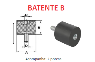 Batentes Amortecedores de Vibração - Imagem 2