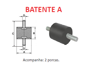 Batentes Amortecedores de Vibração - Imagem 2