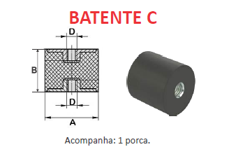 Batentes Amortecedores de Vibração - Imagem 2