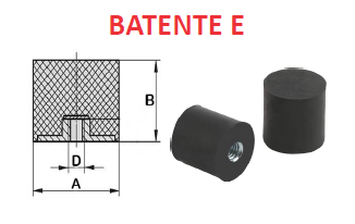 Batentes Amortecedores de Vibração-E - Imagem 2