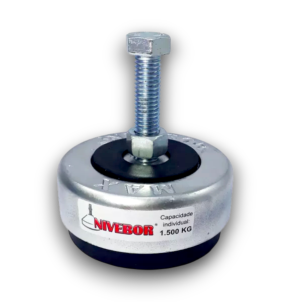 Nivelador e Amortecedor de Vibração Tradicional