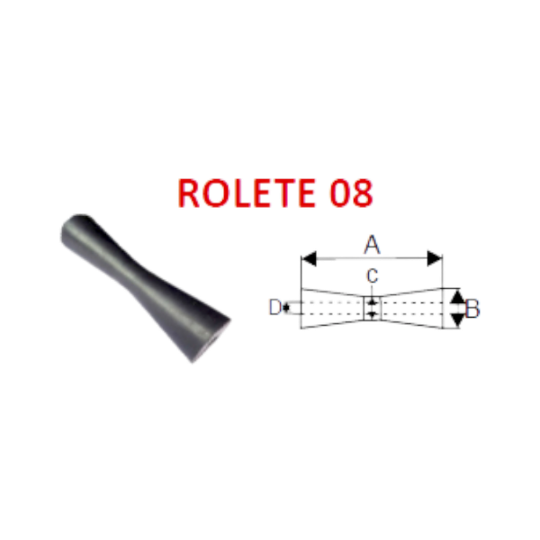 Roletes para Embarcação Trailer Carretinhas Entre Outros - Imagem 2