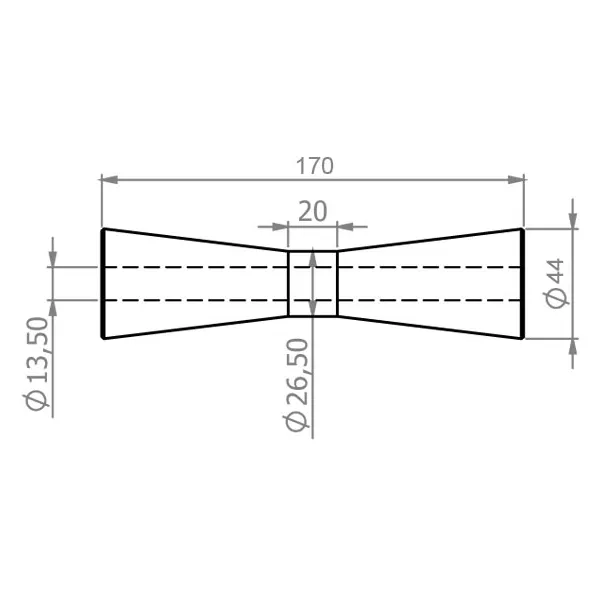 Roletes para Embarcação Trailer Carretinhas Entre Outros - Imagem 3